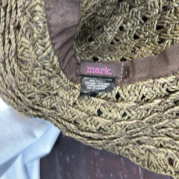 Handcrafted Woven Sun Hat - Gold - Picture 4 of 4